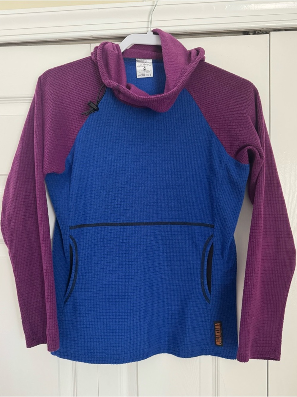 Melanzana Blue and Purple Women's Top